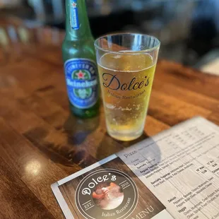 Ice cold NA  while I wait for a tasty entree