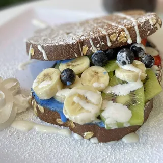 Blue Machine Spirulina Toast