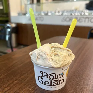 Pistachio and hazelnut