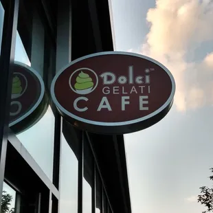 The sign to the place