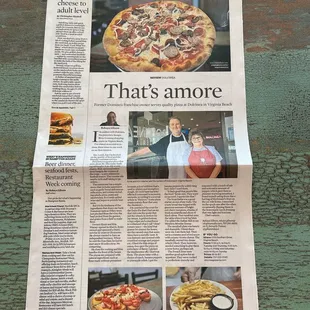 We saw them in the paper!!!!