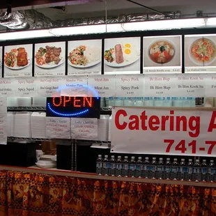 Menu board