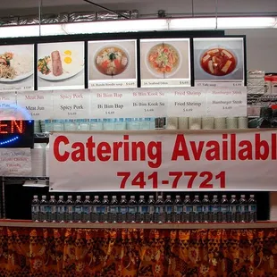 Menu board