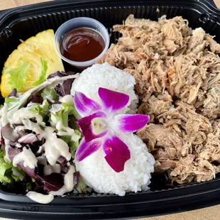 Kalua pork plate