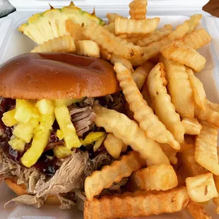 Khula BBQ Pork Sandwich