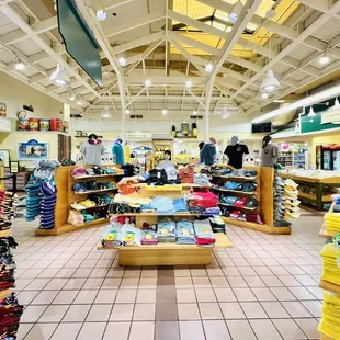 Sizable gift shop!