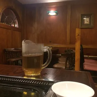 Weird hot tea that looks like beer