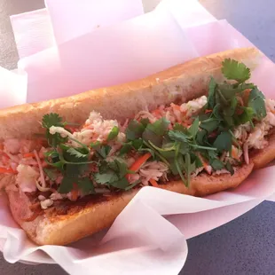 Banh mi with pork - delicious!