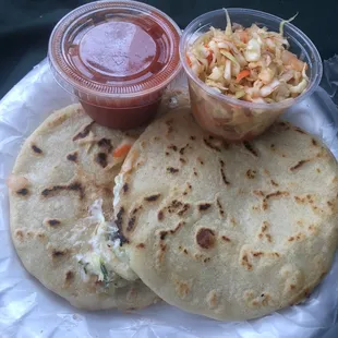 Calabaza/revueltas pupusa@3