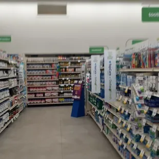a grocery store aisle
