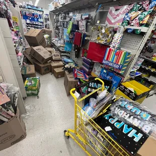 Yet another blocked aisle