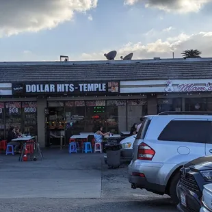 Located in small strip mall with free, limited parking