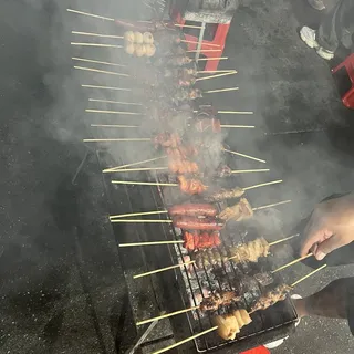 Fish Tofu 4 Piece Skewer