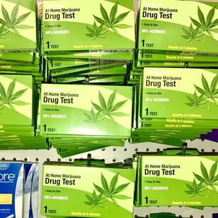 First time seeing marijuana drug test