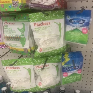 Now these I stocked up on. "Be true to your teeth or they will be false to you!"