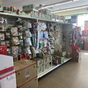 Christmas section