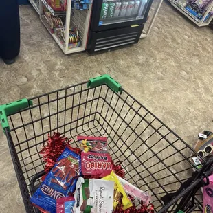 Waiting to checkout!