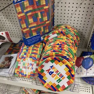 Lego birthday supplies