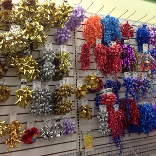 Ribbons and bows