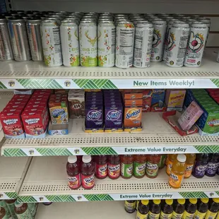 Drinks and sugar-free flavours