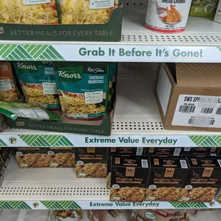 Sides - pasta and stuffing