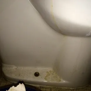 This is not new filth.  The smell gives it away.