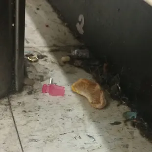 Just now!  See my previous photo from a week ago. This orange has been here a very long time.