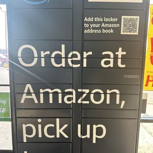 Amazon pick up is nice