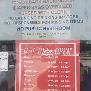 These are the rules if you wanna shop here, period. It's pretty clear, but everyone gonna try to bypass.....