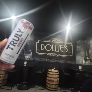 Love love love that they serve truly ! I&apos;m not a beer drinker so I appreciate my truly!!