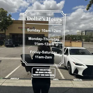 Hours of operation