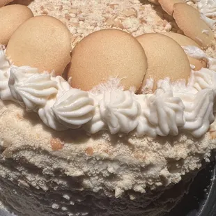 Banana pudding cake