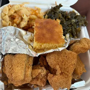 2 Meat Fish/Chicken Dinner