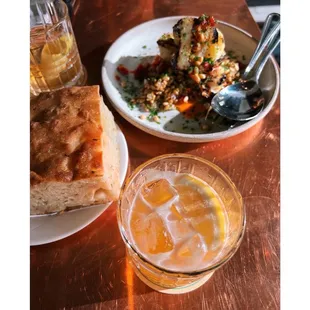 Gnome Sayin, Dolly Focaccia, Grilled Cauliflower