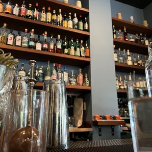 Fully stocked bar