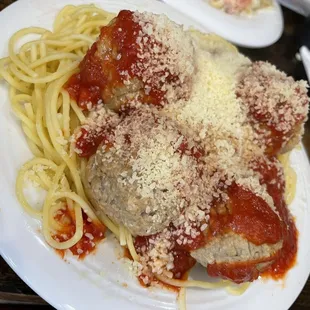 Spaghetti and Meatballs