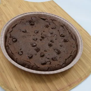 Fresh Baked to order 8 inch Pizza Brownie
