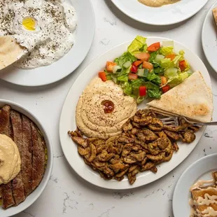 Multiple platters