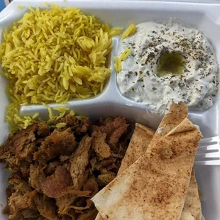 Chicken Shawarma Plate