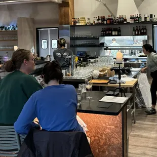 people in the kitchen