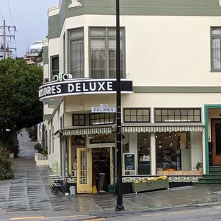 the outside of the building