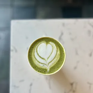 Matcha Latte 16oz @colorful.eats