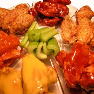 Delicious Party Wings, Choose your flavor