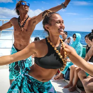 Live hula performance is included on every Dolphins and You tour.