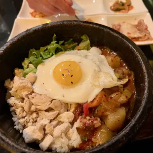 Curry Rice Dolsot with Chicken