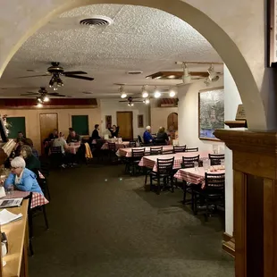 the dining room