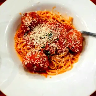 Spaghetti and Meatballs
