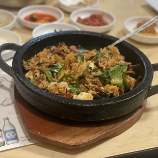 Ojinguh bokkeum mixed