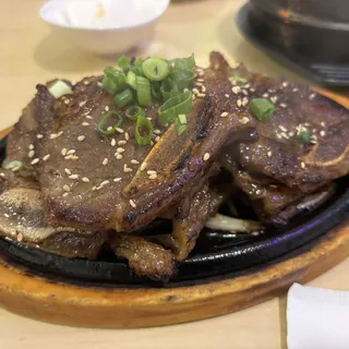 Galbi and Tofu Soup Combo