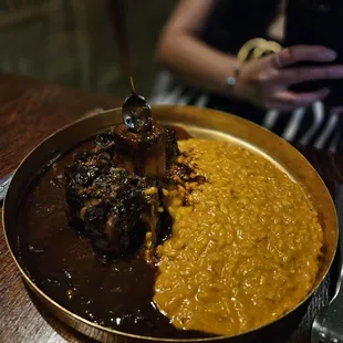 Ossobusco with risotto